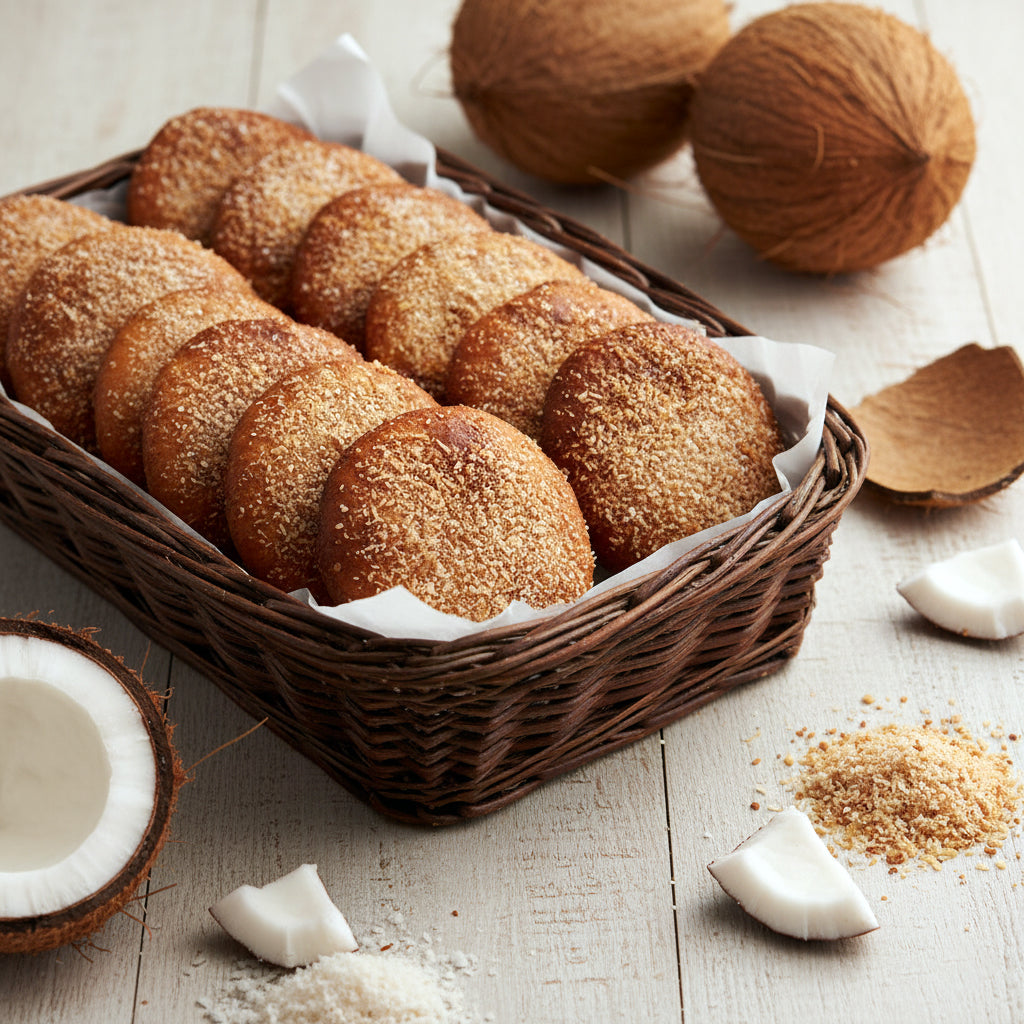 Cravesta Coconut Meethi Tikki β Tropical Sweetness | 60% OFF