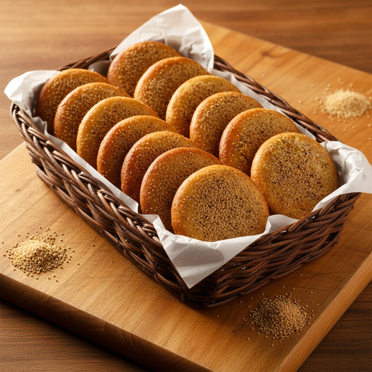 Cravesta Poppy Seed Meethi Tikki — Textured Bliss | 60% OFF