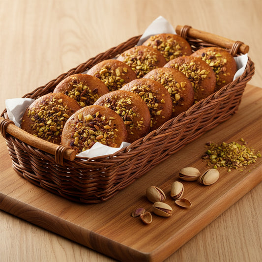 Cravesta Pistachio Meethi Tikki — Elegant Indulgence | 60% OFF