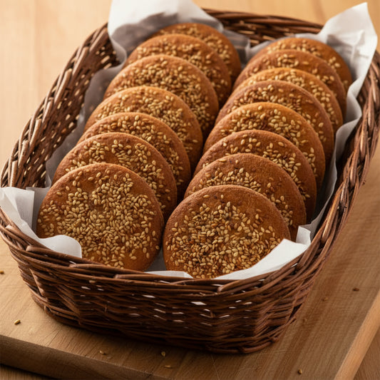 Cravesta Sesame Seed Meethi Tikki — Golden Harmony | 60% OFF